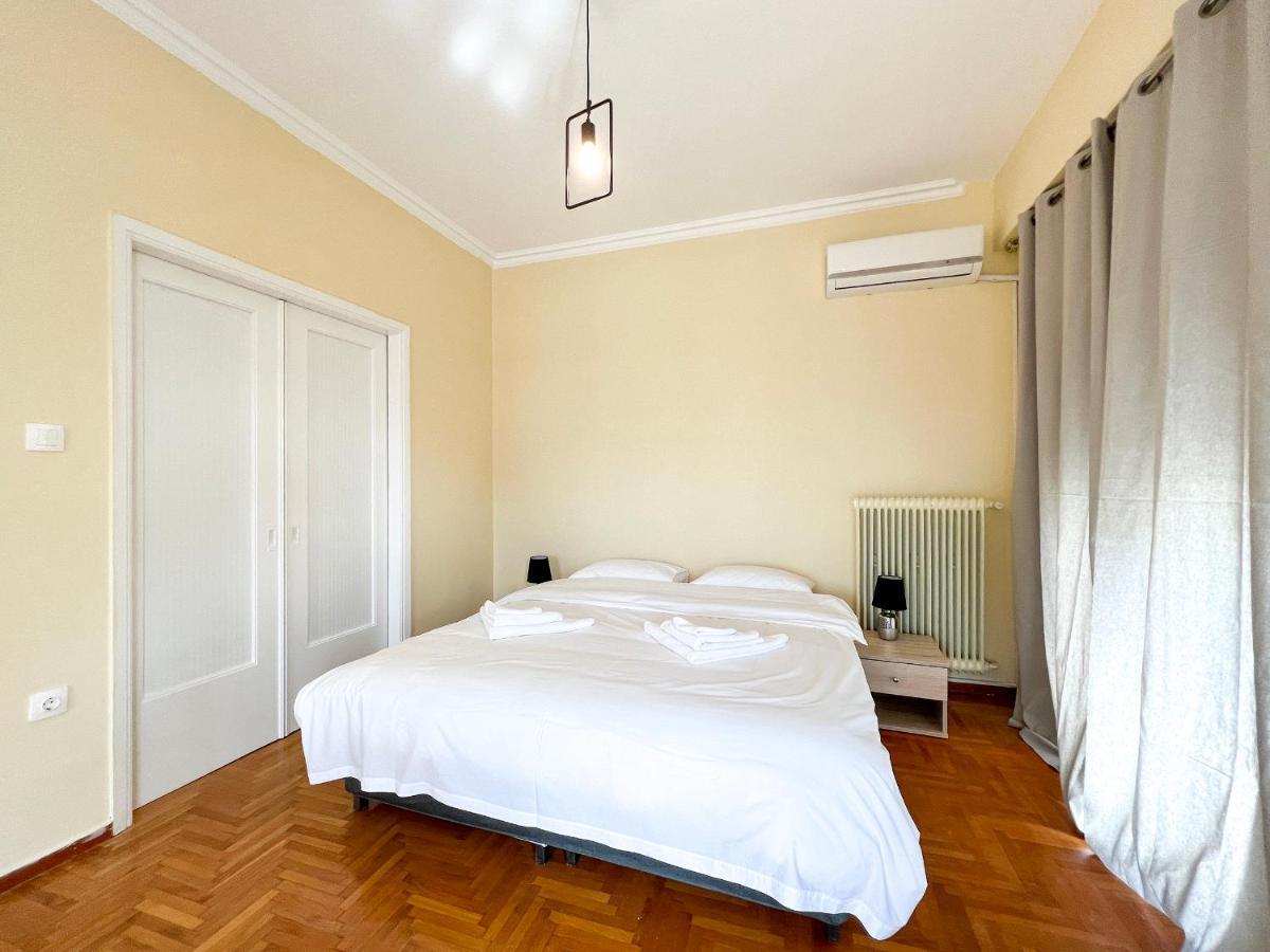Chiou Spacious 90Sqm Apt In Atény Exteriér fotografie