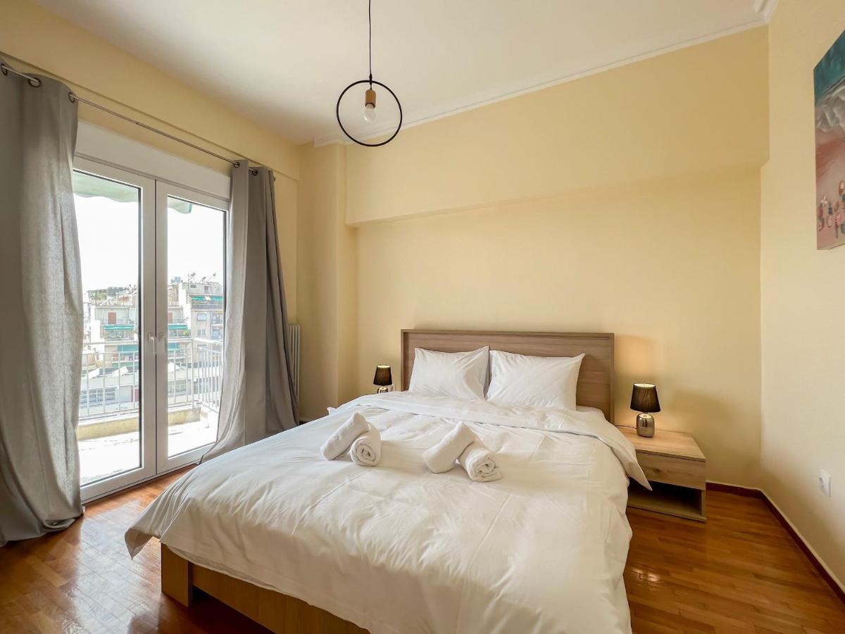 Chiou Spacious 90Sqm Apt In Atény Exteriér fotografie