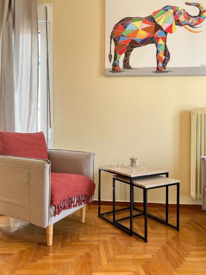 Chiou Spacious 90Sqm Apt In Atény Exteriér fotografie