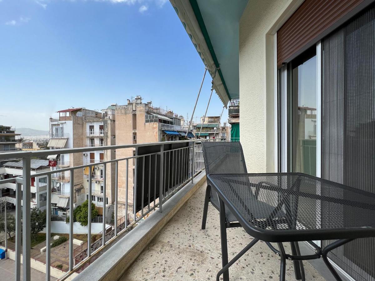 Chiou Spacious 90Sqm Apt In Atény Exteriér fotografie