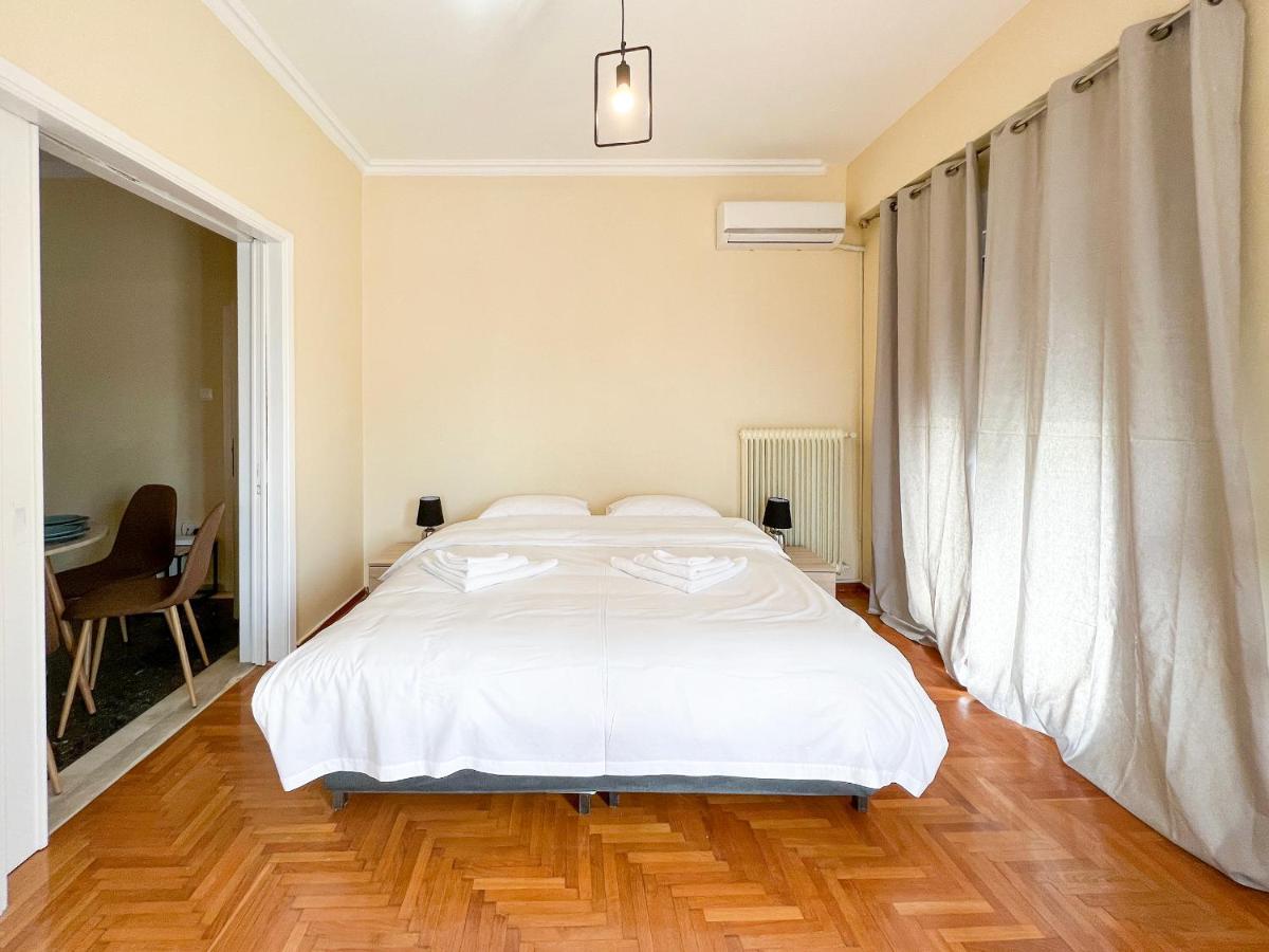 Chiou Spacious 90Sqm Apt In Atény Exteriér fotografie